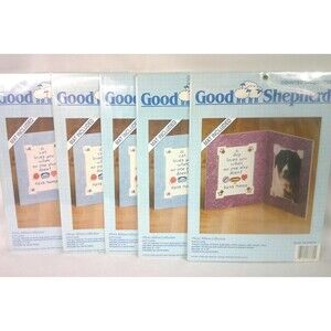 DMC Good Shepherd Counted Cross Stitch Photo Album Collection Dog Cat Lot of 5